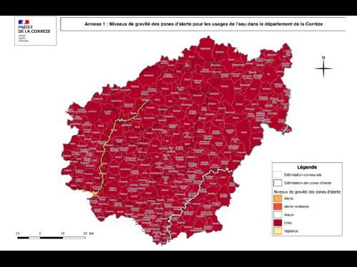 Arr&ecirc;t&eacute; pr&eacute;fectoral s&egrave;cheresse du 19 octobre 2026