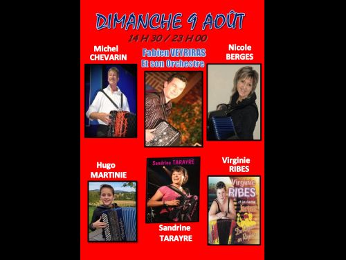 Festival "chant'accord&eacute;on" &agrave; Ayen les 8 & 9 ao&ucirc;t 2026